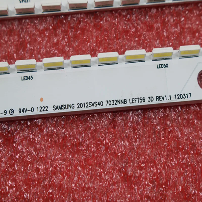 5  = 10   56LED 500     Samsung UA40ES5500R 2012SVS40 7032NNB RIGHT56 LEFT56 3D BN96-21712A 21711A