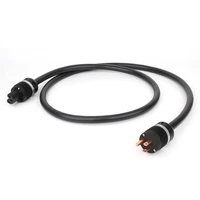 hifi ac audio amp suuply power cable multplex copper audiophile power cord powerflux cable with us pure copper plug