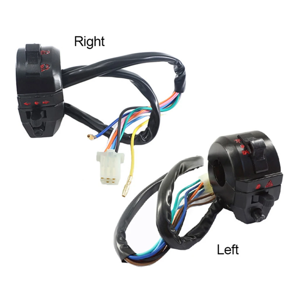 Универсальный сигнал поворота на руль мотоцикла 22 мм 1 пара|Переключатели и