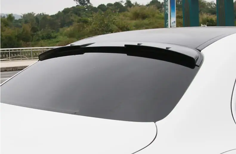 For Benz W205 Roof Spoiler ABS Material Car Rear Wing Primer Color C180 C200 C260 2015+ | Автомобили и мотоциклы