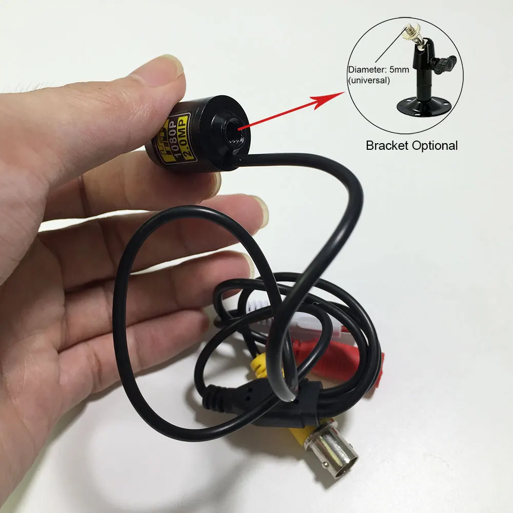 Скидка Мини-камера видеонаблюдения SONY323, 2 МП, HD, 1080P, AHD, объектив 3,7 мм