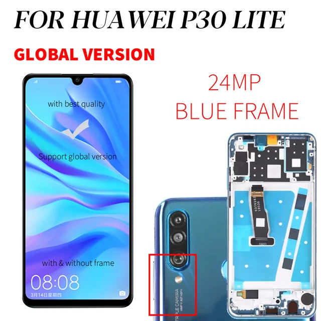 P30 lite экран