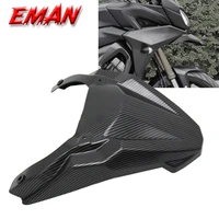 carbon fiber texture front wheel fender for yamaha fj09 mt09tracer mt 09 tracer 2015 2020 beak nose cone extension cover extra