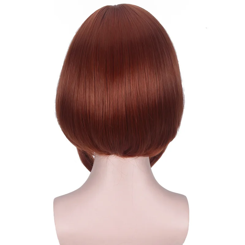 

Anime My Hero Academia Dabi Wig Cosplay Costume Boku no Hero Academia Synthetic Brown Short Hair Halloween Party Wigs