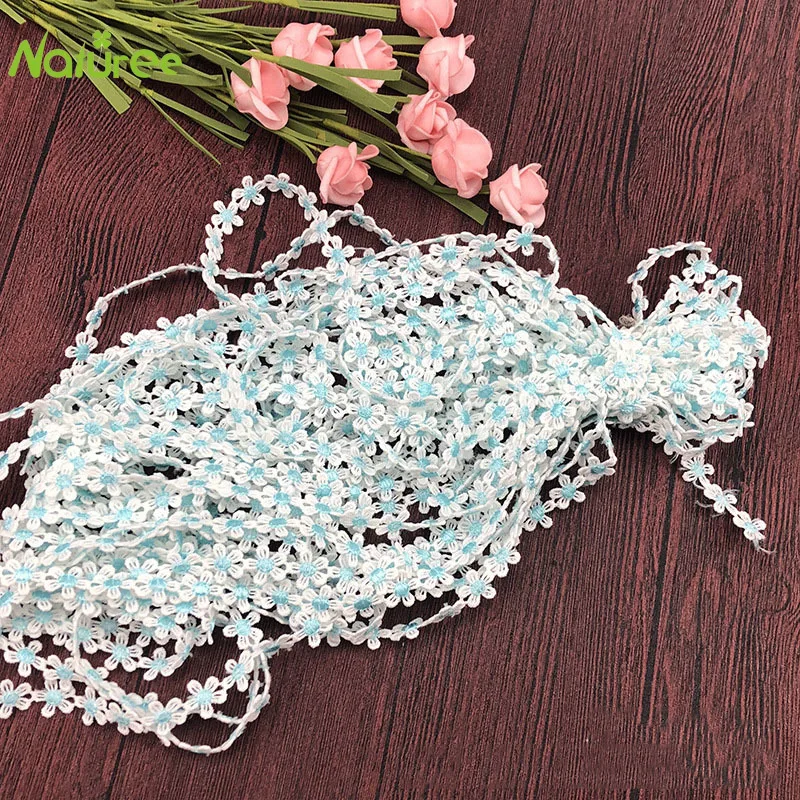 1 5 см ширина вышитые двором кружева цветок цветные пять лепестков