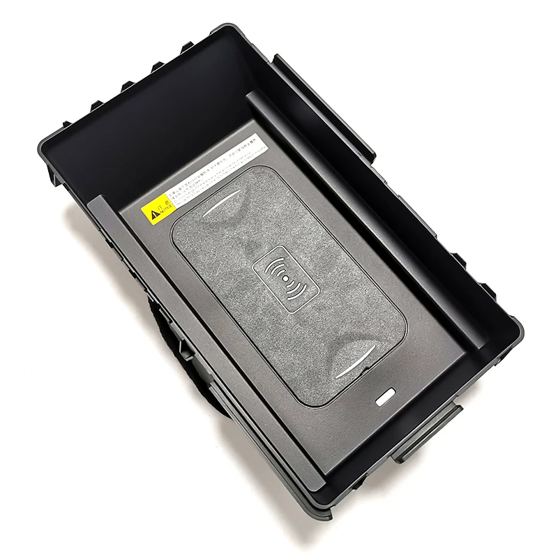 car qi wireless charging phone charge 15w fast charger charging case mobile phone holder for skoda kodiak 2017 2021 accessories free global shipping