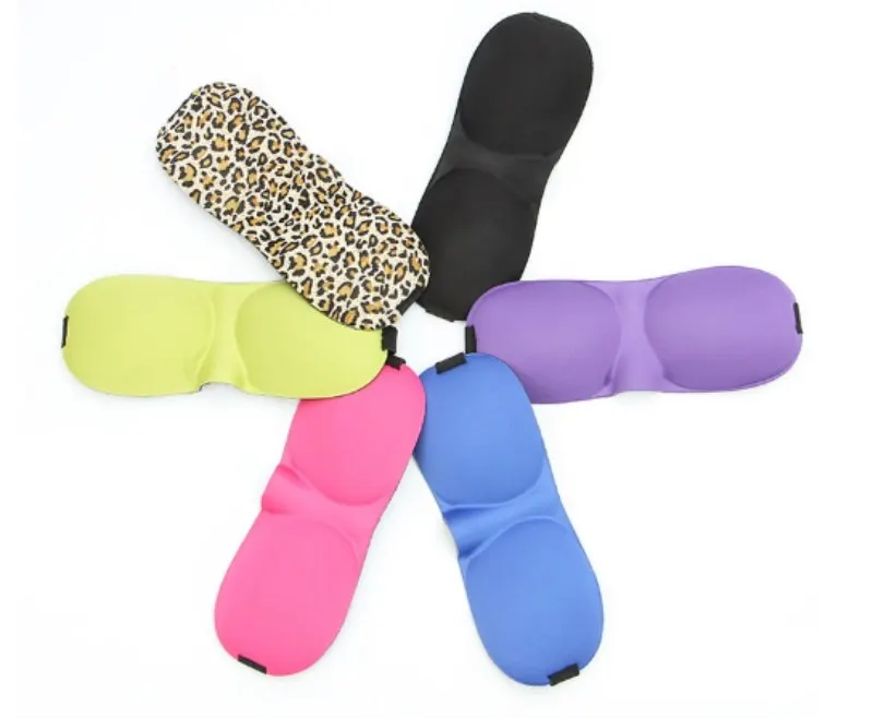 Маска для сна 3D маска накладка на глаза затеняющая женщин и девушек мягкая