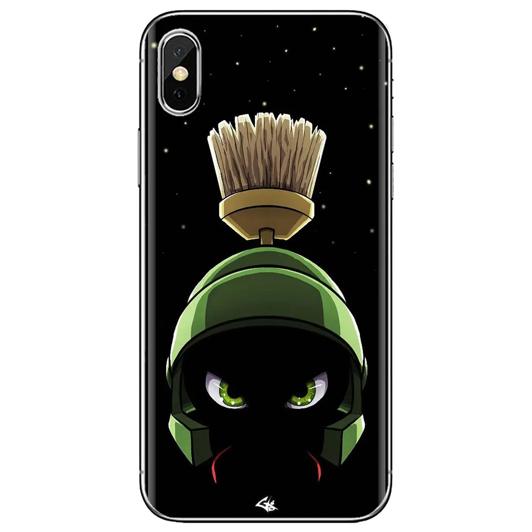 Мягкий чехол для Xiaomi Redmi 2 S2 3 3S 4 4A 5 5A 6 6A 7A 9 9T 9C 9A Pro Pocophone F1 Looney-Tunes-C-marvin-the-martian |