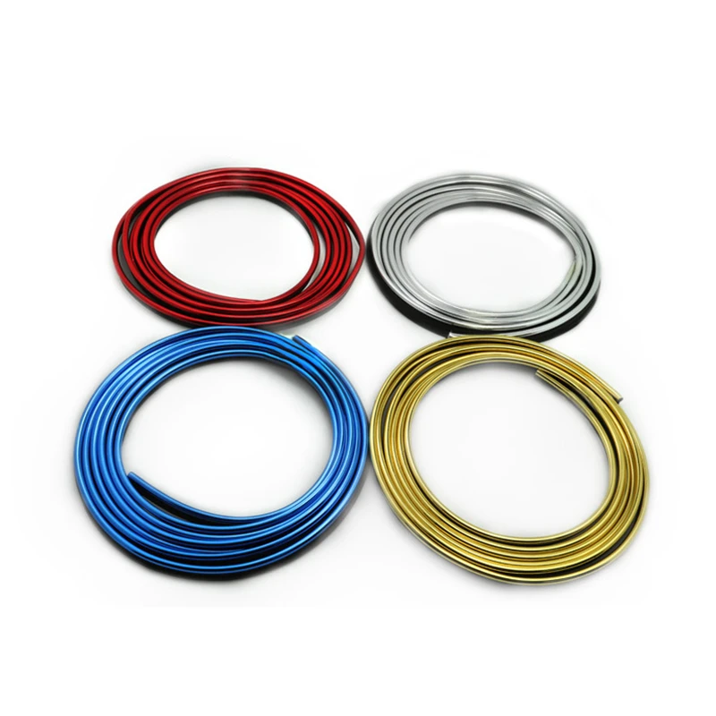 

3M Car Wheel Rim Protector Decor Strip Rubber Tire Guard Line Rimblades Car Styling Moulding Trim Wheel Decoration Accessories