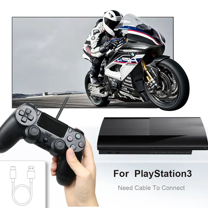 Bluetooth беспроводной/проводной джойстик для PS4 контроллер подходит для mando ps4 консоль для Playstation Dualshock 4 геймпад для PS3