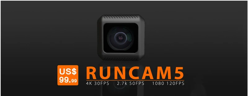 Runcam 5 NTSC/PAL переключаемый дизайн для гонок FPV с wifi соединением RUNCAM5 для Дроны с камерой вид от первого лица