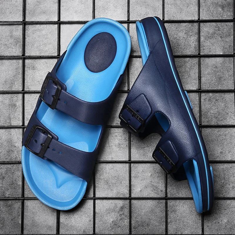 

Summer Beach Outdoor Men Sandals Casual Shoes Male Black Indoor Slippers Flip Flops Footwear Big Size Sandalias Zapatos Hombre