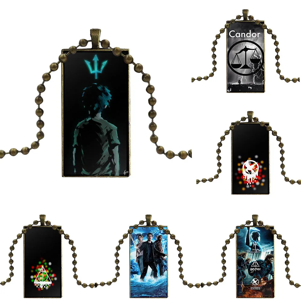 Рождественский подарок модное ожерелье ручной работы Прямоугольная форма чокер