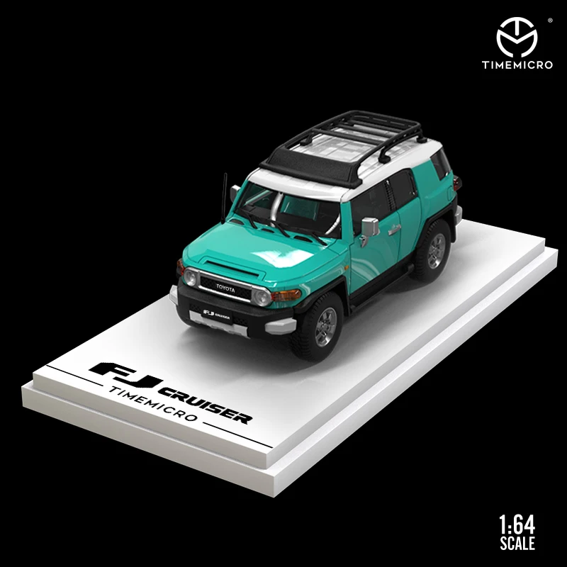 Time Micro 1:64 Toyota FJ Cruiser Off-road Vehicle Diecast Model Car Metal Gift For Boy Collection model | Игрушки и хобби