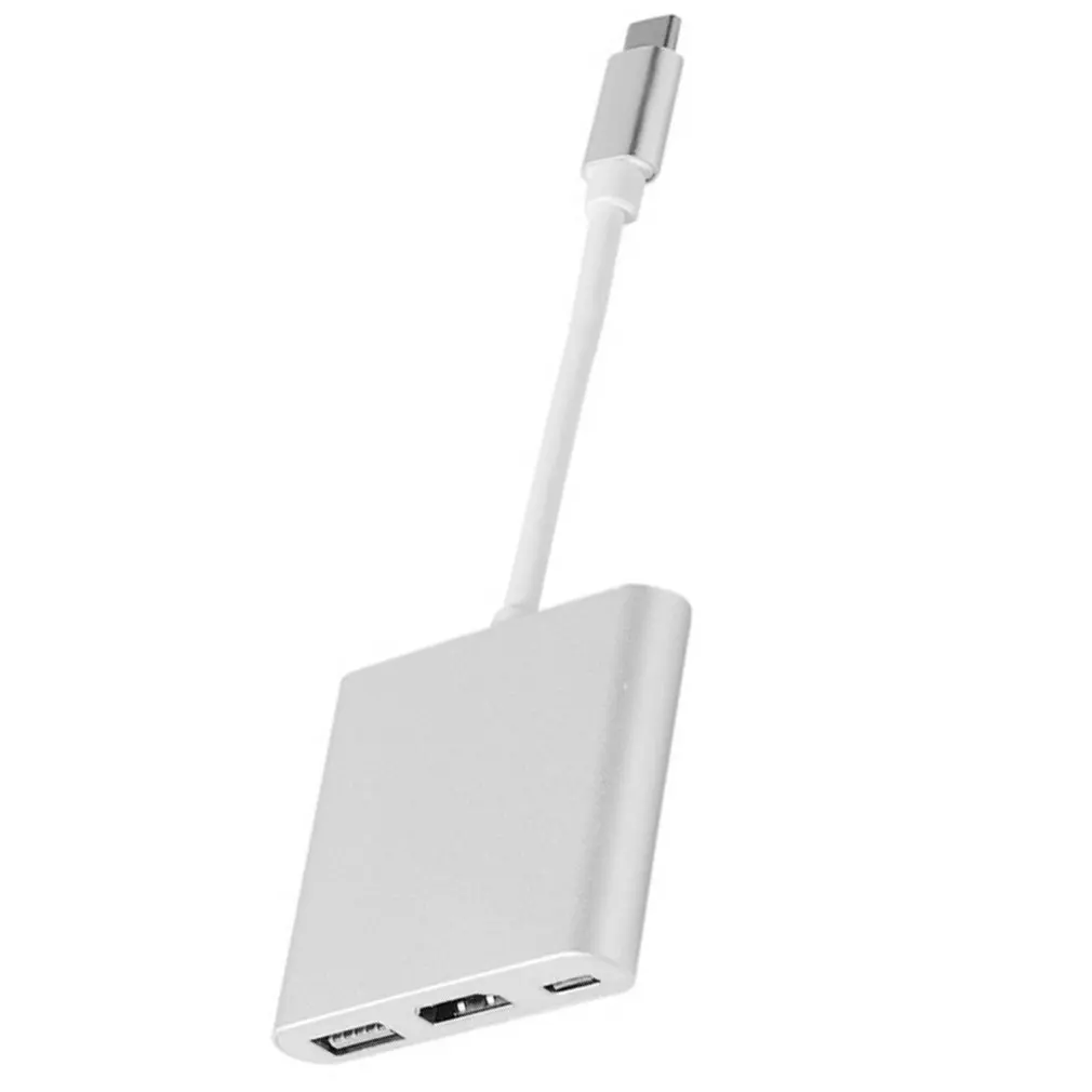 Multi-purpose Mini Type-C Turn Hdmi Three-In-One Usb To Converter USB Interface For Apple Macbook | Электроника