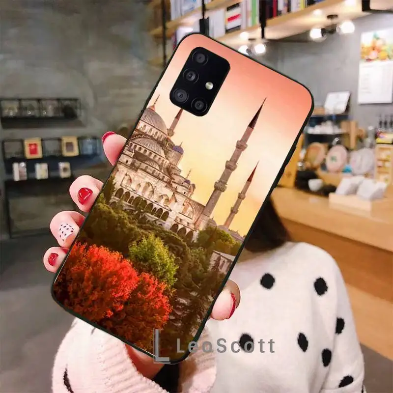 

Turkey Istanbul Full Beautiful City Phone Case For Samsung A40 A31 A50 A51 A71 A20E A20S S8 S9 S10 S20 Plus note 20 ultra