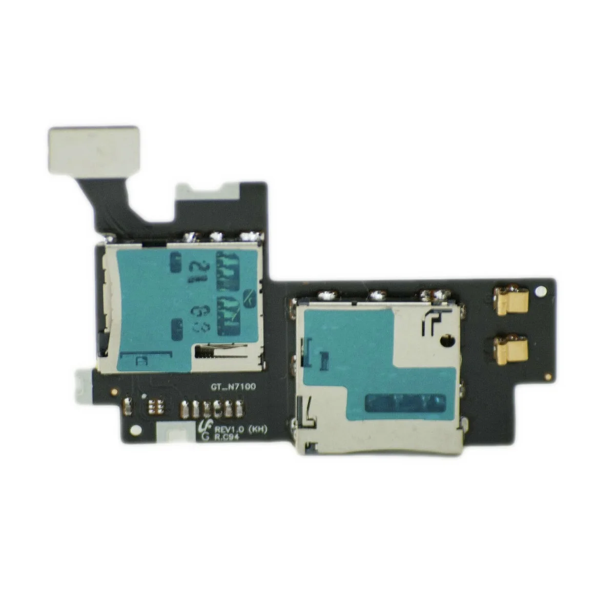 Для Samsung Galaxy Note 2 GT N7100 N7105 I317 T889 L900 I605 R950 SIM и держатель карты памяти MicroSD разъем