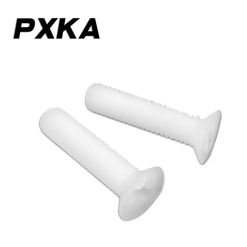 [M6 модель full] потайной Phillips нейлоновый Винт С Плоской Головкой пластиковый