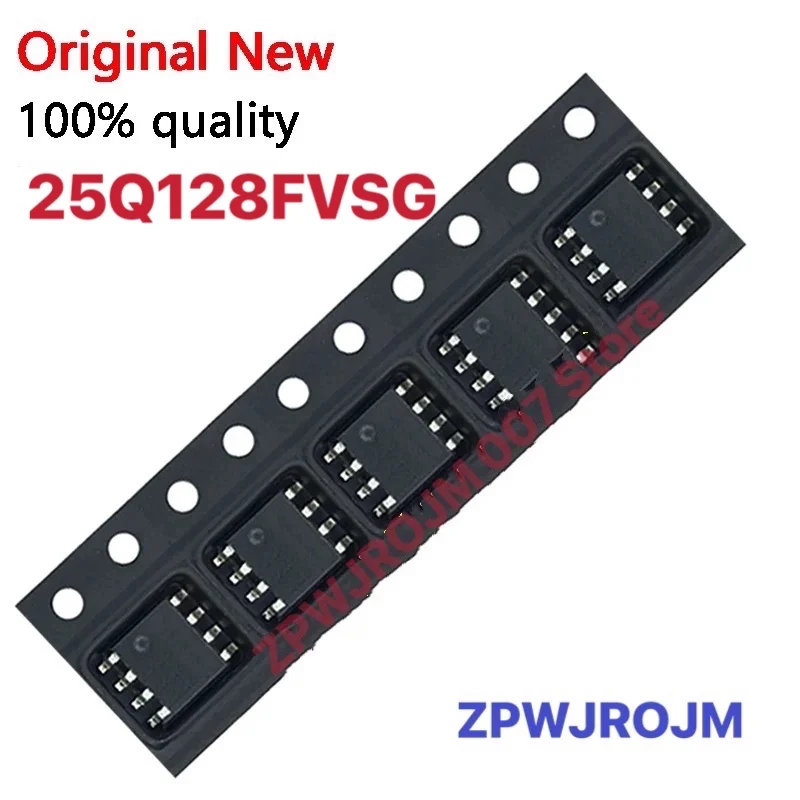10 unids/lote W25Q128FVSSIG W25Q128FVSIG W25Q128FVSG 25Q128FVSSIG 25Q128FVSG 25Q128 SOP-8-0