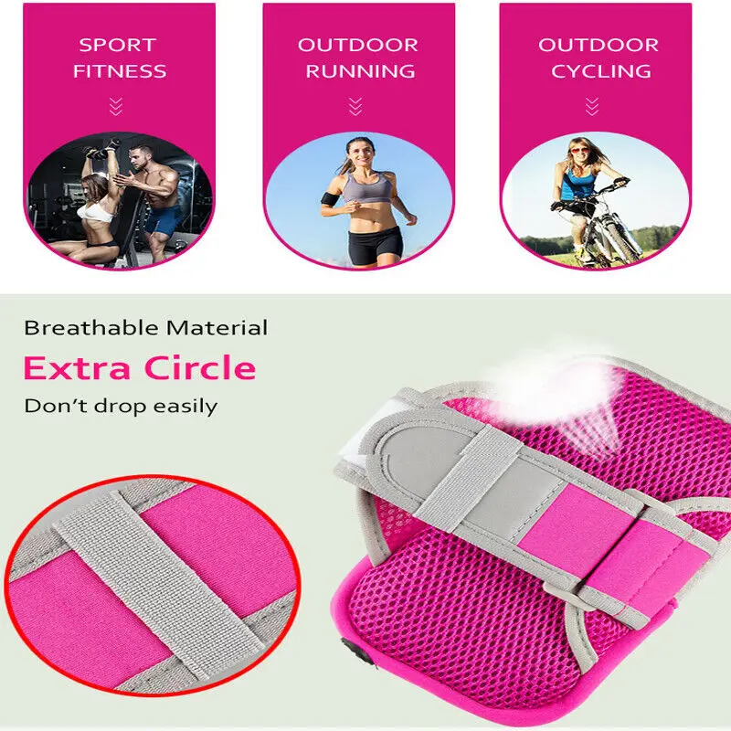 Спортивная сумка на руку рюкзак для телефона бега пробежек тренажерного зала