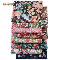gorgeous floral series printed cotton fabric twill cloth for diy sewing babykidsquilt clothing dress textile materialby meter