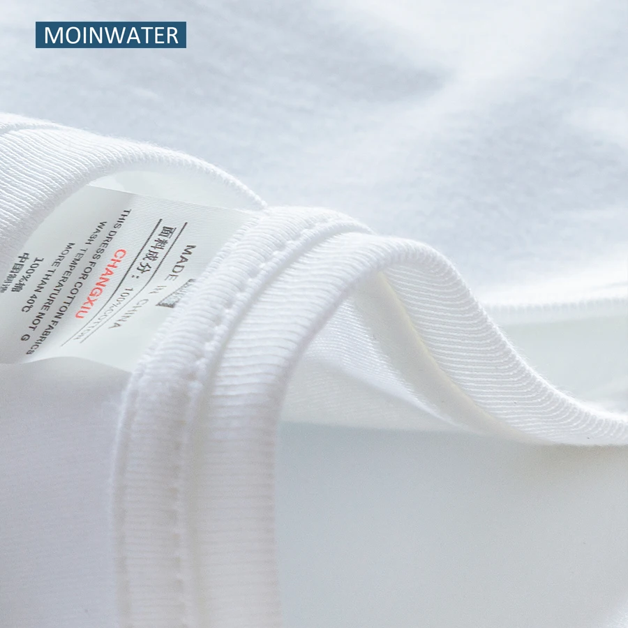 MOINWATER/Модные женские футболки с длинными рукавами и принтом собаки из