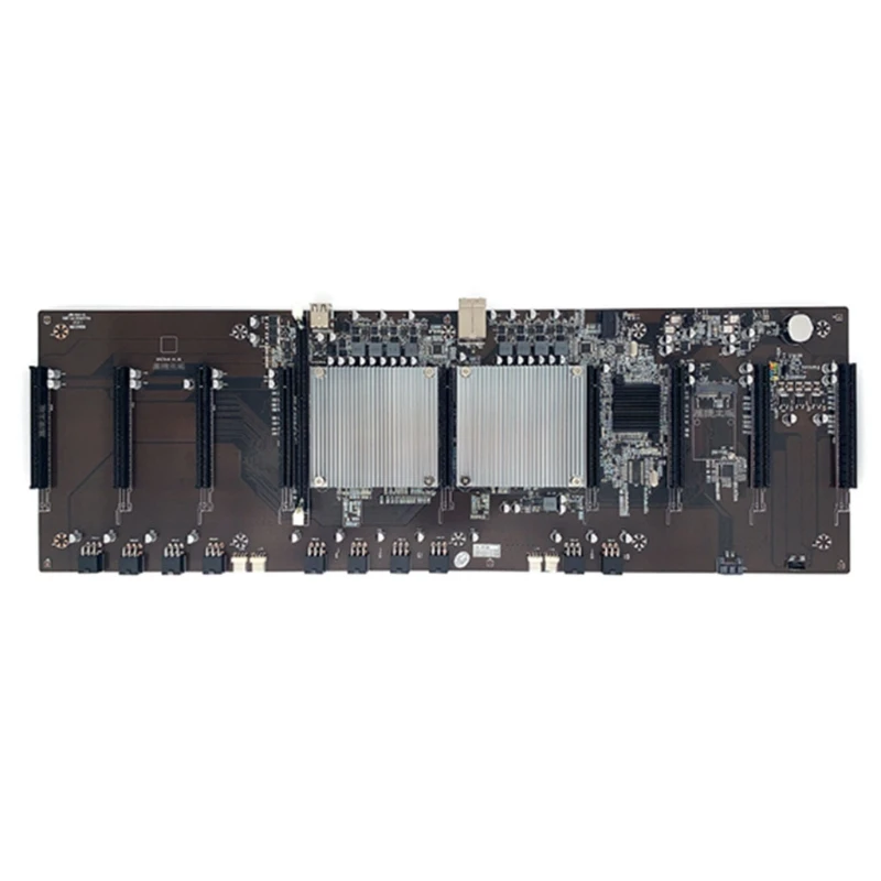 

Материнская плата BTC X79 для майнинга с двойным процессором, одноканальная, с поддержкой 9x 3060, графическая карта LGA 2011, DDR3, USB2.0x4, 6P, источник пит...