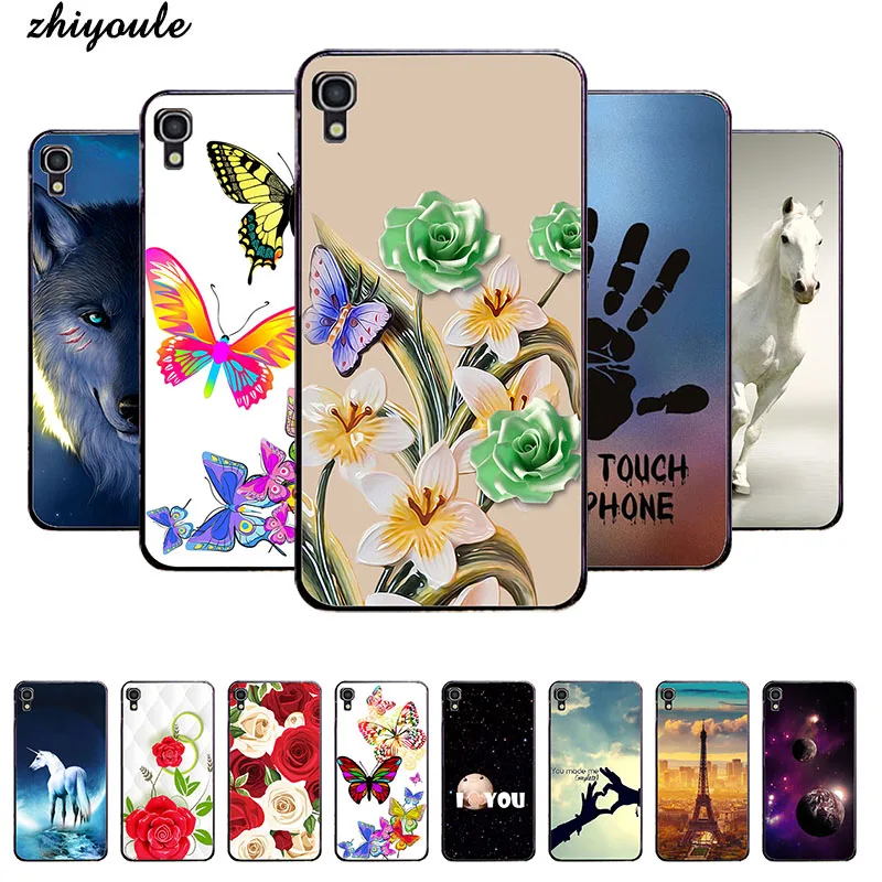 Чехол для телефона Alcatel One Touch Idol 4 5 2 6055 6055B 6055H 6055K 6055Y Мягкая силиконовая задняя
