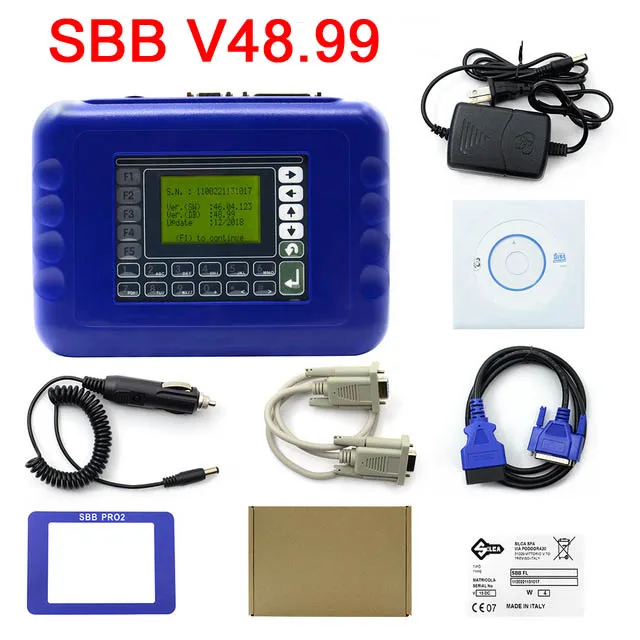V48.99 Новейшая Версия SBB V48.99 SBB Pro2 V48.88 авто ключ программист Поддержка автомобилей до Замена SBB V46.02 Мини Zed Bull - Цвет: V48.99
