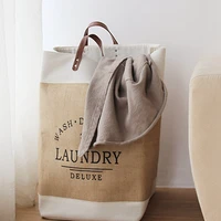 dirty clothes basket waterproof foldable laundry basket printing foldable storage bag classification sundries laundry storage