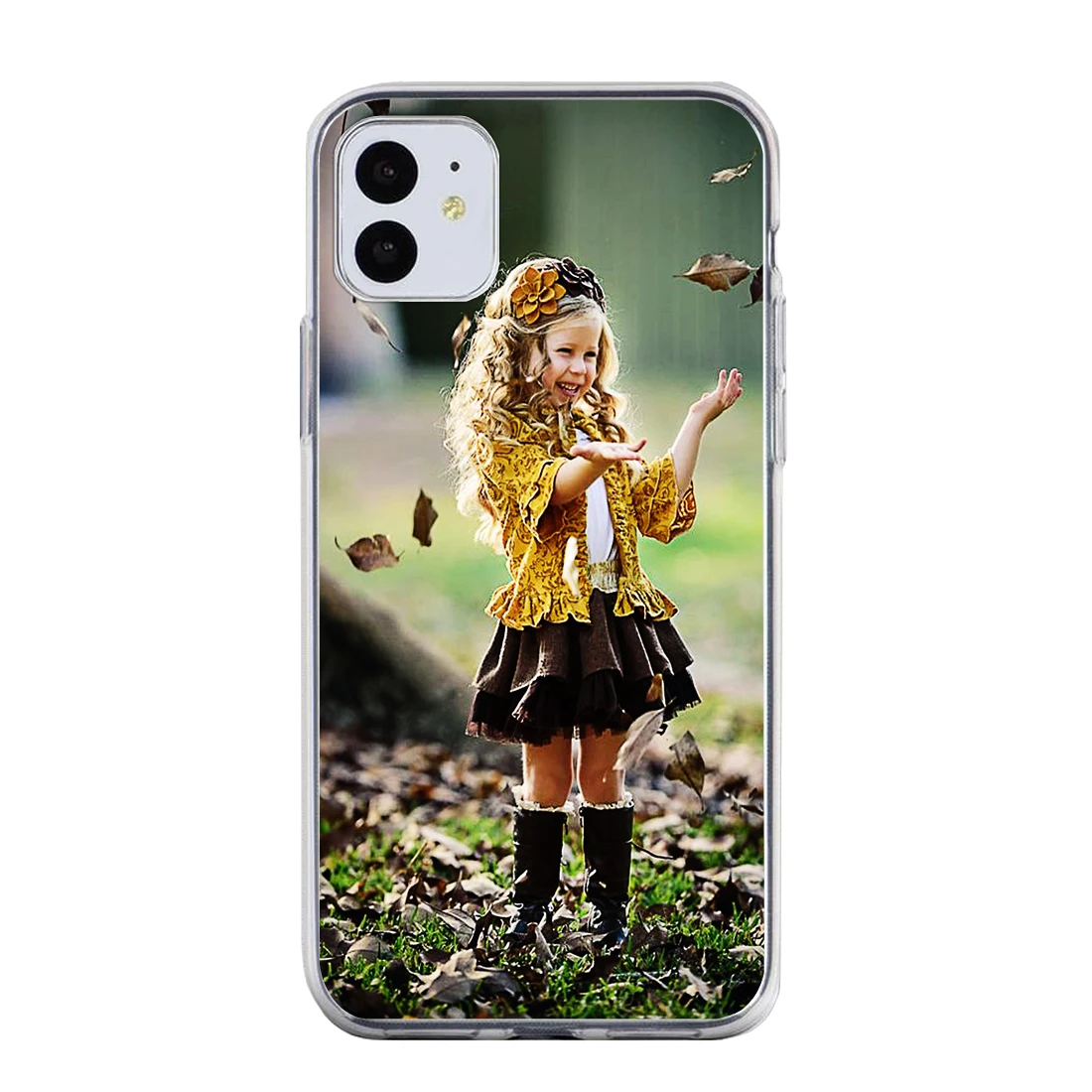 Индивидуальный чехол для телефона своими руками модный прозрачный Iphone 12 Mini 11pro Max