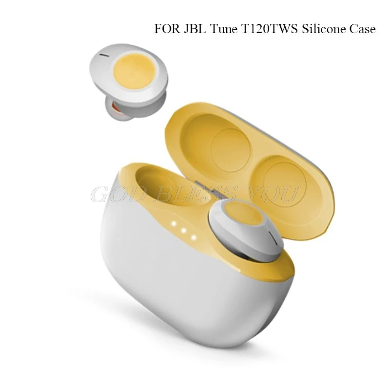 Новый противоударный силиконовый чехол для наушников защитный JBL Tune T120 TWS Wireless