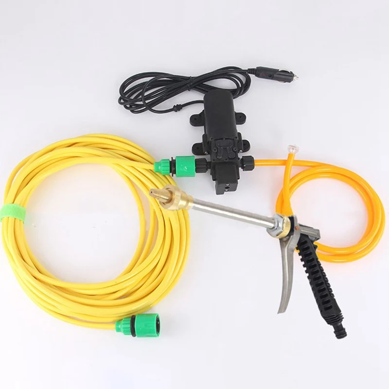 Дешево Портативный интеллектуальный Электрический мойщик высокого давления, водяной насос 12 В, водяной насос высокого давления для очистки, мощны... Скидка Портативный интеллектуальный Электрический мойщик высокого давления, водяной насос 12 В, водяной насос высокого давления для очистки, мощны...