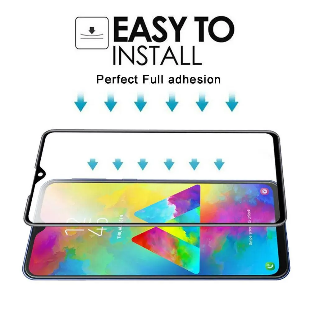 Защитное стекло 9D для Samsung Galaxy A72 A52 A42 A32 A12 A71 A51 A50 A30 A20 | Мобильные телефоны и