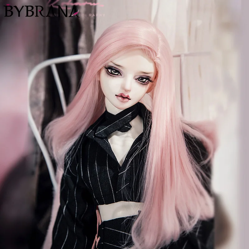 Длинный парик Bybrana BJD 1/3 для куклы термостойкий синтетический|Куклы| |
