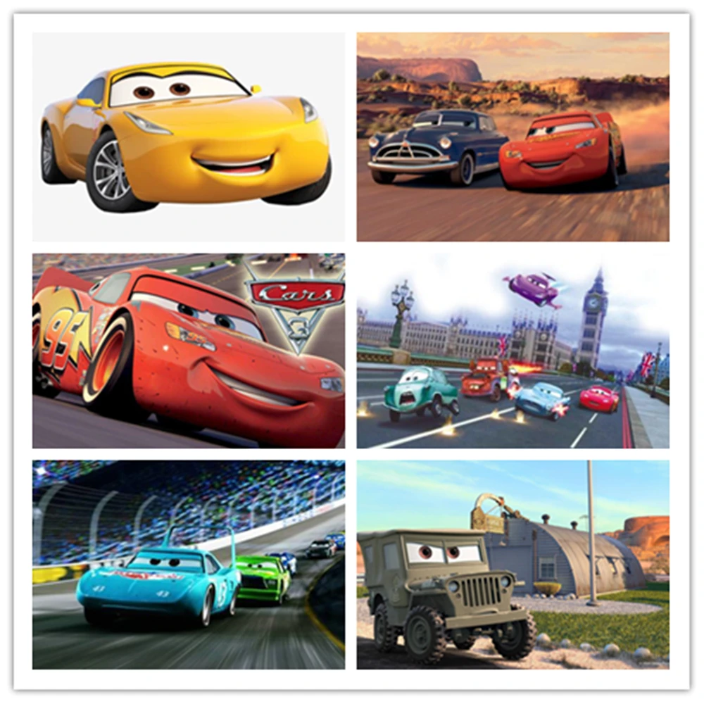 

Диснеевские классические Мультяшные анимации история автомобиля алмазная живопись вышивка крестиком Мозаика художественное украшение дл...