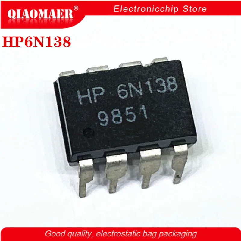 

10 шт./лот HP6N138 DIP8 6N138 MY DIP