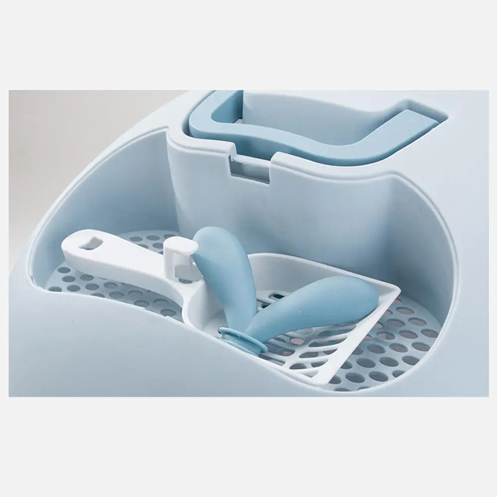 

Enclosed Large Anti-Splashing Deodorant Litter Box Pet Toilet for Cat
