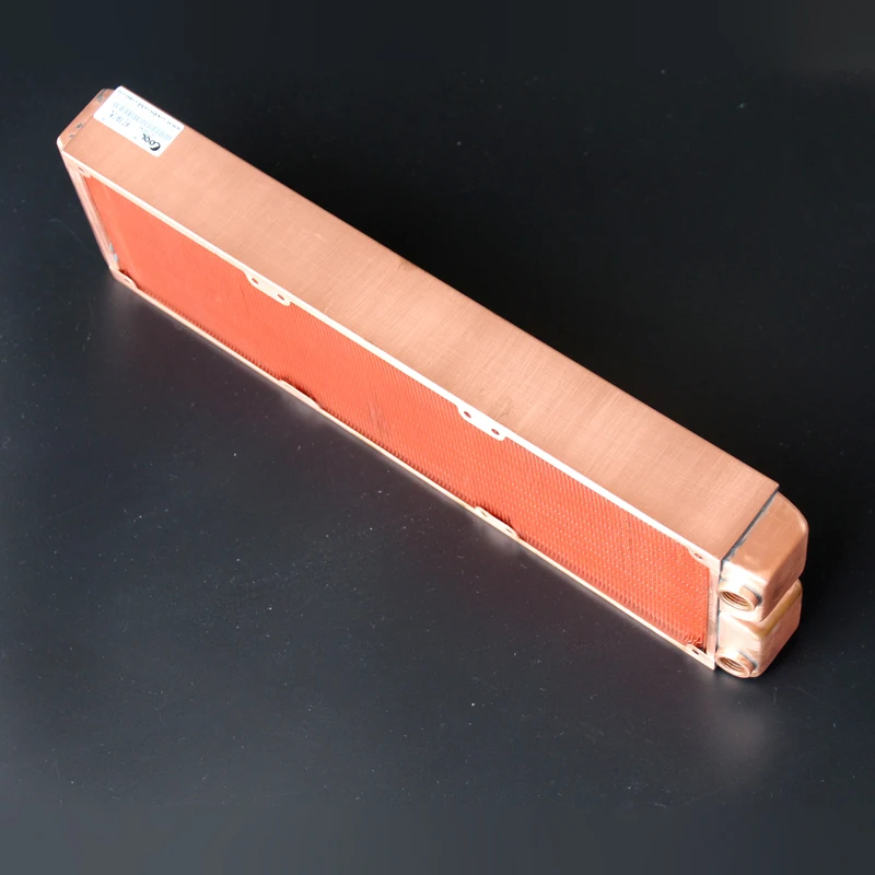 Ke Ruiwo 360 мм полностью красный медный радиатор 45 Толщина водяного охлаждения