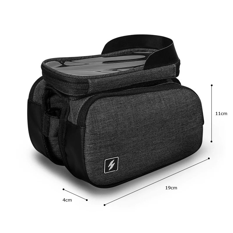 NewTOTNEND сенсорный Экран велосипед 5 7 &quotмобильный телефон черный седельная сумка