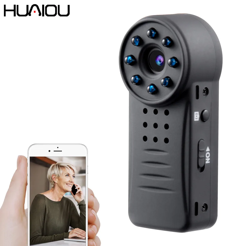 Мини Магнитная Wifi камера HD 1080P видео аудио ночное видение датчик движения микро DVR