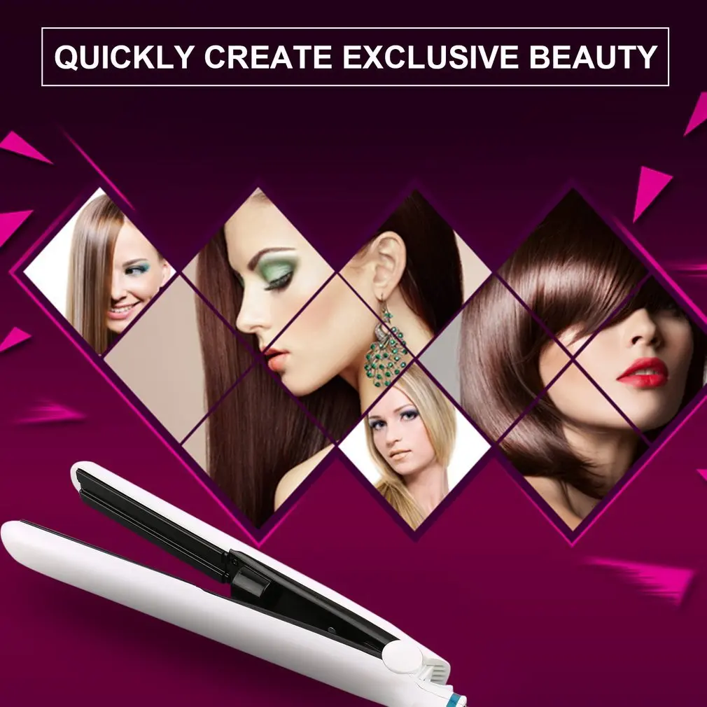 Многофункциональный керамический плоский паровой выпрямитель для волос