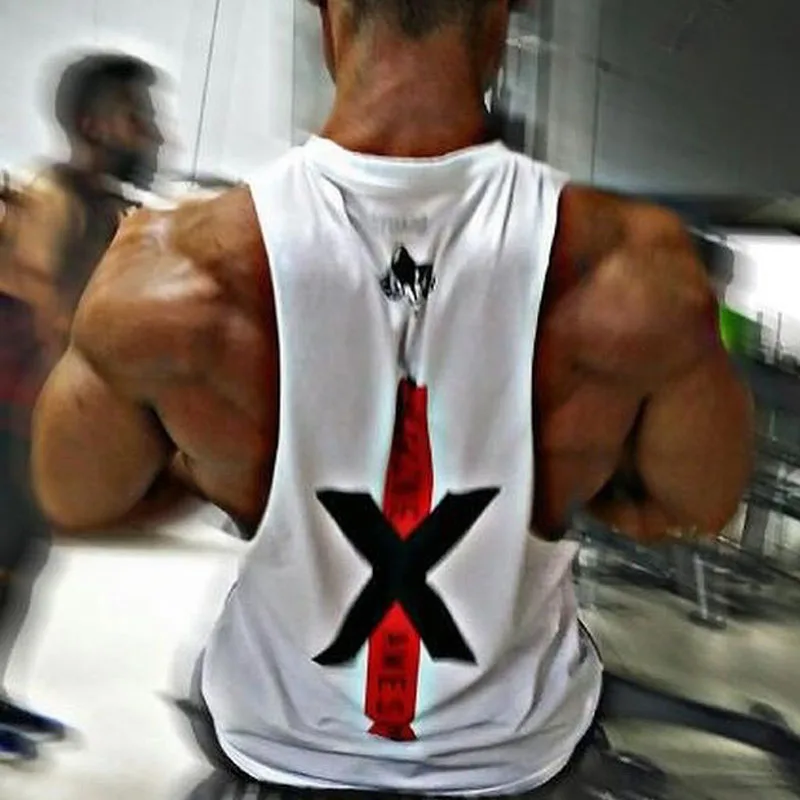 

2021 fitness summer NEW running sports training suit sleeveless waistcoat men