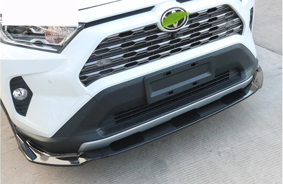 Для TOYOTA Rav4 Body kit спойлер 2020-2021 ABS задний передний бампер диффузор защитные бамперы