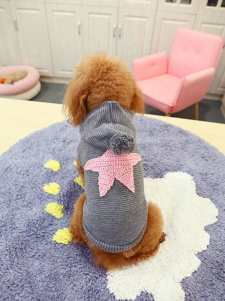 Одежда для щенков зимний свитер маленьких собак пальто куртка оптовая продажа