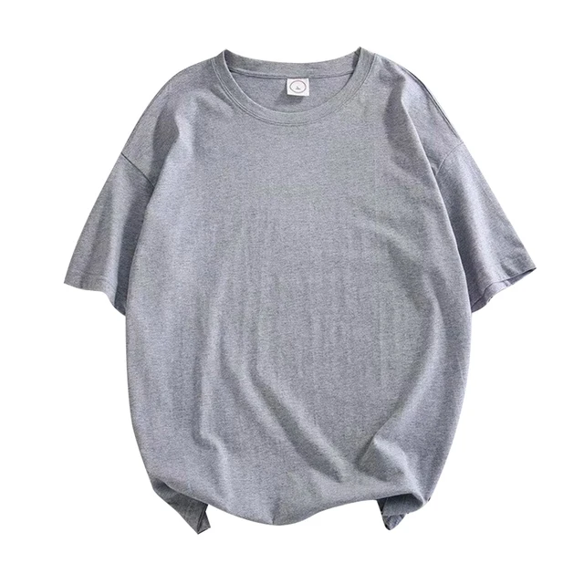 

T-shirt 2021 plain simple basic top T-shirt summer short-sleeved oversized T-shirt men's clothing