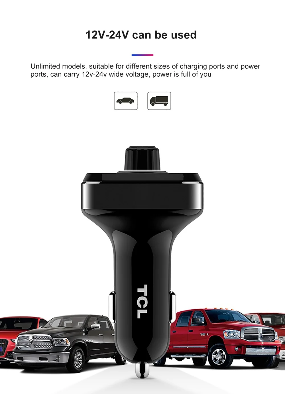 Автомобильный bluetooth-адаптер для громкой связи, автомобильный комплект, автомобильный телефон, динамик, беспроводной fm-передатчик, воспроизведение музыки, порт для зарядки type-C