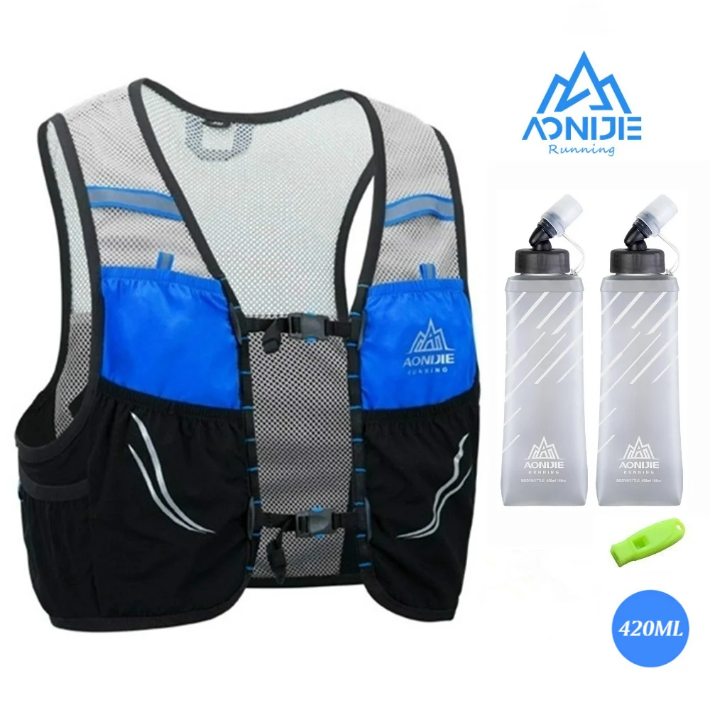 

AONIJIE C932 Nwe 420ml 2.5L Lightweight Hydration Vest Ultralight Trail Running Backpack Outdoor Sports Bag Hiking Marathon Pack