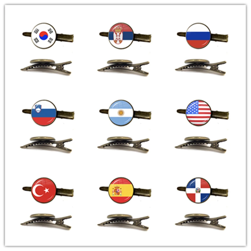 Зажим для галстука античный бронзовый в подарок Корея Сербия Россия Словения