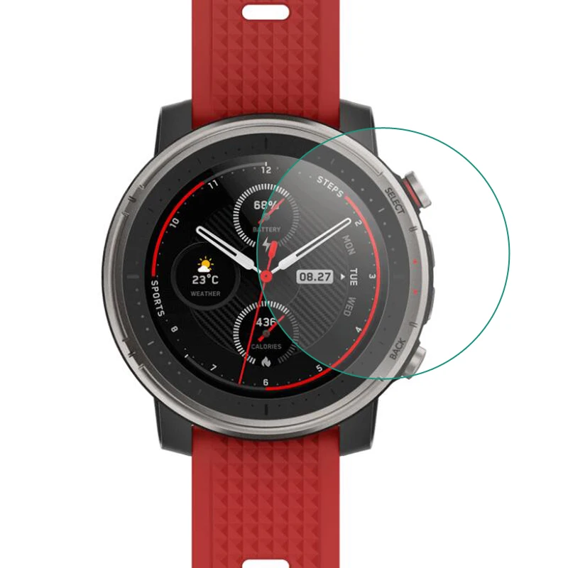 Защитная пленка для экрана из закаленного стекла Xiaomi Huami AMAZFIT Stratos 3 Smartwatch GPS